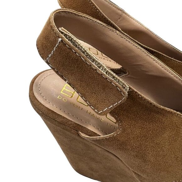 Sergio Zelcer Bolufe Peep Toe Wedges - Picture 5 of 14